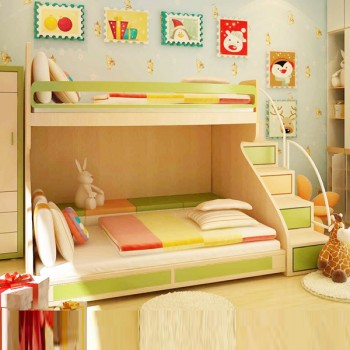 Giường ngủ trẻ em 2 tầng GHS-907 | Gỗ Trang Trí