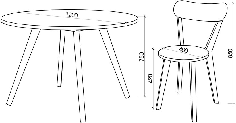 Mách bạn hơn 106 vẽ bàn ghế hay nhất - daotaonec