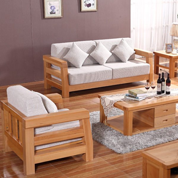 Sofa gỗ đệm nỉ: Thật tuyệt vời khi có một chiếc sofa đẹp mắt, chất lượng và êm ái cho gia đình của bạn. Bạn sẽ không phải lo lắng về độ bền hay chất lượng khi đã sở hữu một chiếc sofa gỗ đệm nỉ vừa sang trọng vừa thoải mái này. Họa tiết sang trọng và màu sắc tươi tắn của chiếc sofa sẽ khiến cho không gian phòng khách của bạn càng thêm phần ấm cúng và đẹp đẽ.