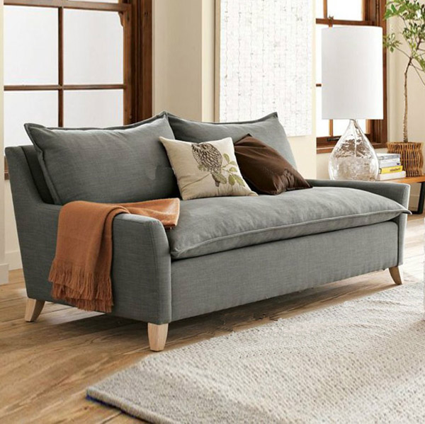 Sofa văng Nỉ, Sofa phong cách Bắc Âu GHS-897