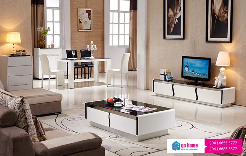 bàn trà hiện đại gỗ công nghiệp GSH-4296