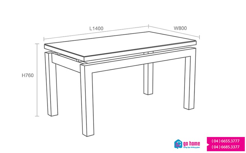 HƯỚNG DẪN DÙNG : BÀN GHẾ ĂN DÙNG TRONG KHÔNG GIAN PHÒNG ĂN GỒM 1 BÀN + 4 GHẾ TỰA