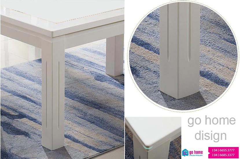 Bộ bàn ăn hiện đại gỗ sồi tự nhiên giá rẻ GHS-4304