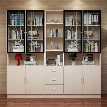TỦ SÁCH LỚN, TỦ VĂN PHÒNG GHS-2107 &MDASH; GỖ TRANG TRÍ