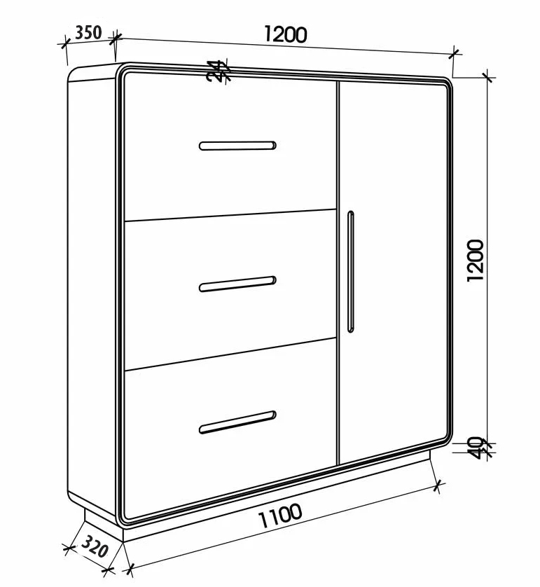 Mẫu tủ giày đẹp gỗ công nghiệp hiện đại GHS-5302