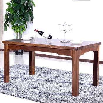Bộ bàn ăn hiện đại gỗ tự nhiên GHS-4347 (gỗ sồi bấm màu hạt dẻ) | Gỗ Trang Trí