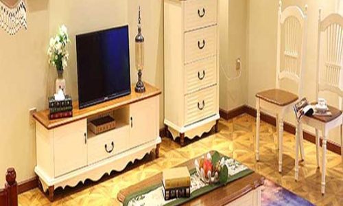 Thiết kế kệ tivi treo tường phòng khách đẹp ấn tượng