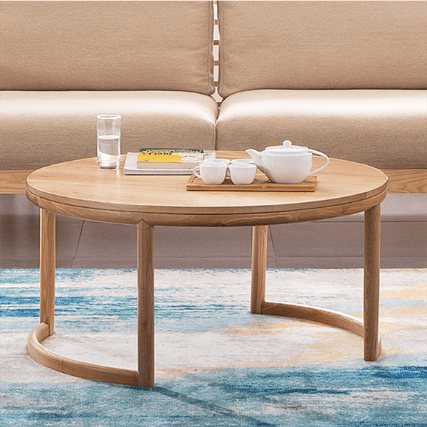 Bàn trà sofa gỗ sồi: Với sự kết hợp giữa và kiểu dáng hiện đại và trang trọng, bàn trà sofa gỗ sồi đã trở thành xu hướng của năm