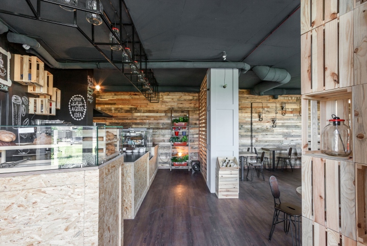 Thiết kế quán cafe phong cách Retro ấn tượng tại Gia Lâm | Gỗ ...