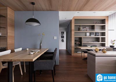Thiết kế nội thất chung cư phong cách retro nhà anh Nam - Goldsilk | Gỗ Trang Trí