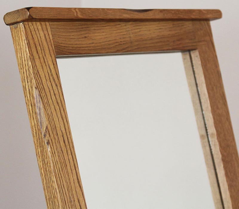 Gương gỗ sồi Mỹ xuất Châu Âu GHC-602 | Gỗ Trang Trí