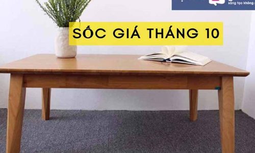 Ưu đãi tháng 10, giảm giá sốc mẫu bàn sofa hiện đại GHC-4100 tại Go Home