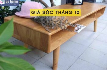 Ưu đãi tháng 10, giảm giá sốc với mẫu kệ tivi hiện đại tại Go Home
