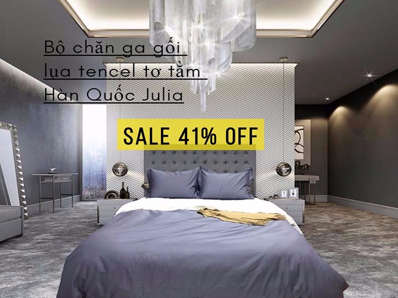 CHIA SẺ MÃ GIẢM GIÁ 41% BỘ CHĂN GA GỐI LỤA TENCEL TƠ TẰM HÀN QUỐC VỚI GIÁ CỰC ƯU ĐÃI. &MDASH; GỖ TRANG TRÍ