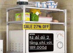 ⚡ Ưu đãi tháng 9: kệ đa năng 2 tầng thông minh chỉ với 189.000đ