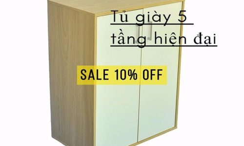 Chỉ với  1.125.000đ sở hữu ngay tủ giày 5 tầng hiện đại tại Tiki