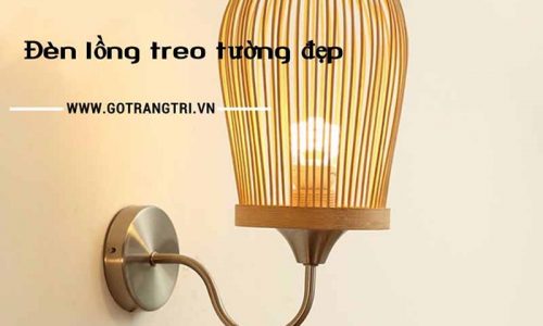 Sở hữu ngay mẫu đèn lồng treo tường độc đáo với giá cực rẻ