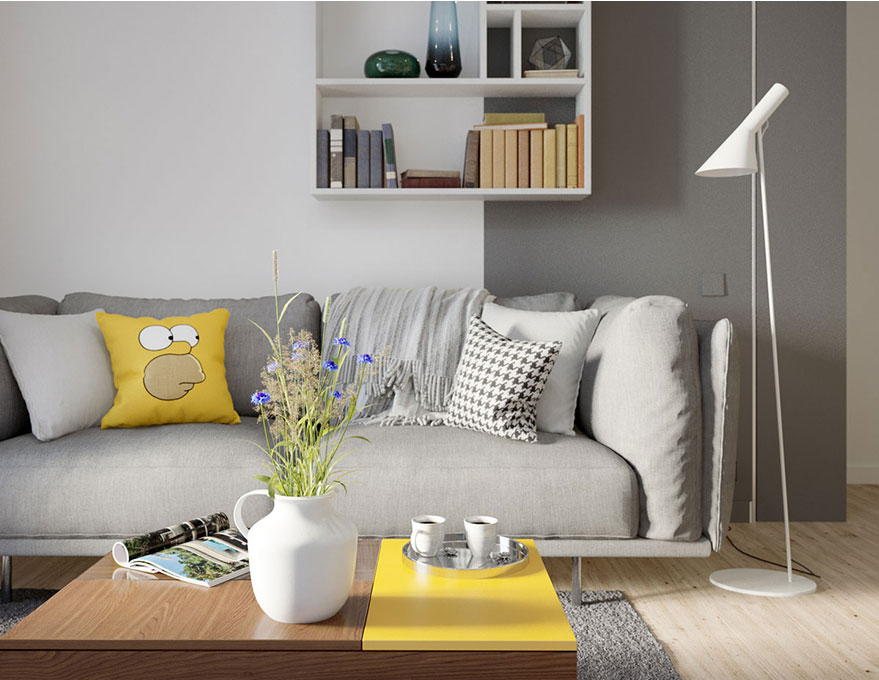 KHÔNG GIAN NỘI THẤT CĂN HỘ LOẠI C 92.8M2 NHÀ ANH ĐỨC - ECOLIFE TÂY HỒ — GỖ TRANG TRÍ ĐƯỢC THIẾT KẾ ĐƠN GIẢN NHƯNG BỘ GHẾ SOFA MÀU XÁM ẤM LÀ LỰA CHỌN TUYỆT VỜI CHO CĂN HỘ CHUNG CƯ NHÀ ANH CƯỜNG VÀO MÙA ĐÔNG.