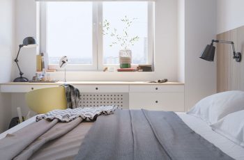 Không gian nội thất căn hộ loại C 92.8m2 nhà anh Đức - Ecolife Tây Hồ
