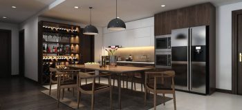 Thiết kế nội thất chung cư 115m2 nhà chị Phượng - An Bình City