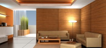 Những tuyệt chiêu bài trí cho phòng khách không có cửa sổ
