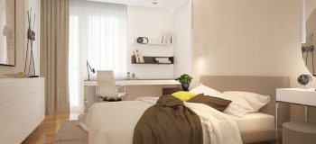 5 cách bài trí phòng ngủ 20m2 ấm cúng hơn vào mùa đông