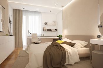 5 cách bài trí phòng ngủ 20m2 ấm cúng hơn vào mùa đông