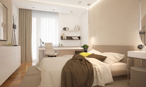 5 cách bài trí phòng ngủ 20m2 ấm cúng hơn vào mùa đông