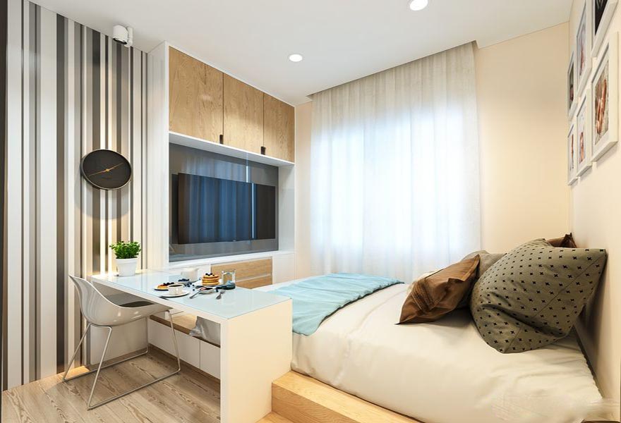 NGẮM NHÌN NỘI THẤT CĂN HỘ CH-06 53,48M² NHÀ ANH DƯƠNG - THE K-PARK — GỖ TRANG TRÍ NGAM-NHIN-NOI-THAT-CAN-HO-CHUNG-CU-53M2-NHA-ANH-DUONG-THE-KPARK-