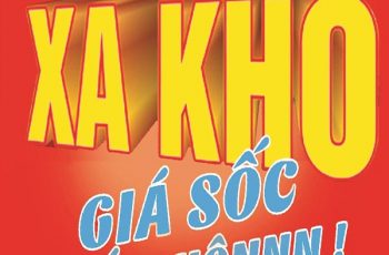Sale sập sàn - giảm giá lên đến 50% bộ sưu tập sản phẩm có sẵn tại cửa hàng