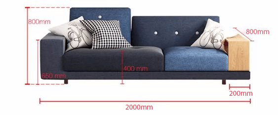 Mẫu ghế sofa gia đình mang phong cách hiện đại GHS-8282