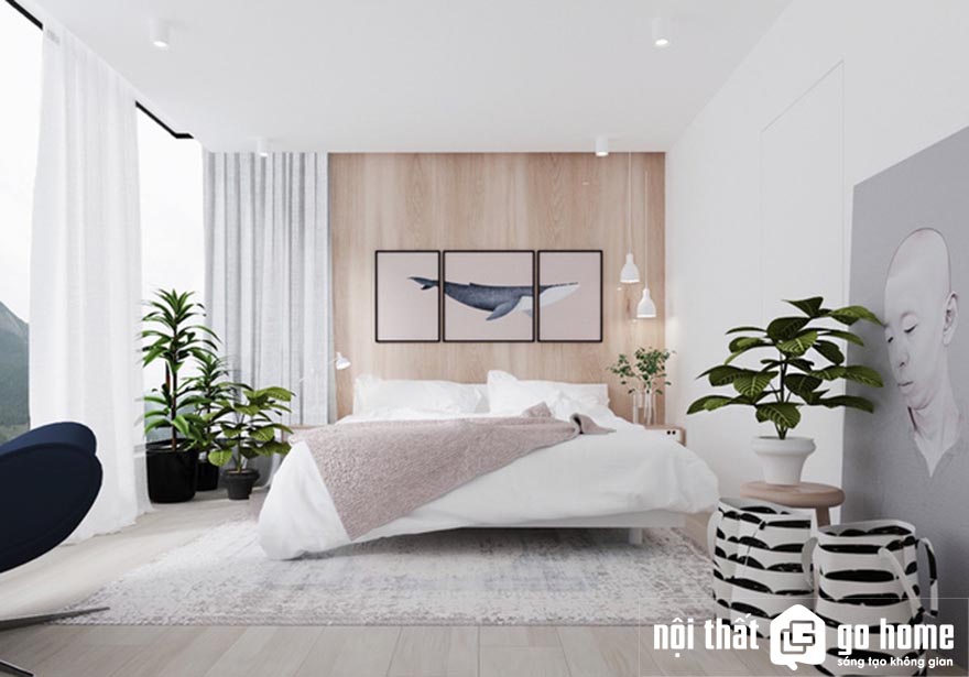 30 mẫu phòng ngủ màu trắng đẹp ấn tượng nhất năm 2022