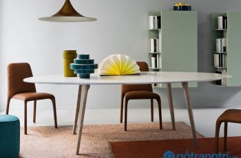 Cách chọn kiểu dáng bàn ăn cho biết điều gì về gia đình?