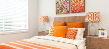 Điểm nhấn màu cam - Sự phá cách vừa đủ cho căn hộ thêm cá tính