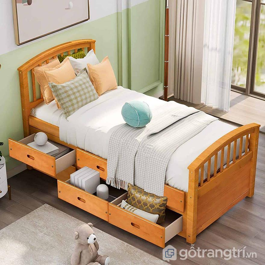 giường ngủ có ngăn kéo giường gỗ công nghiệp có ngăn kéo