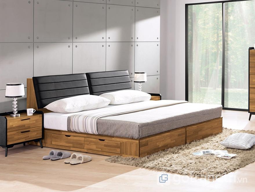 giường gỗ công nghiệp có ngăn kéo giường gỗ công nghiệp có ngăn kéo