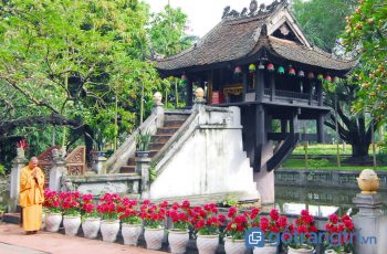 Bạn có biết về nét kiến trúc độc đáo của chùa Một Cột ở Việt Nam?