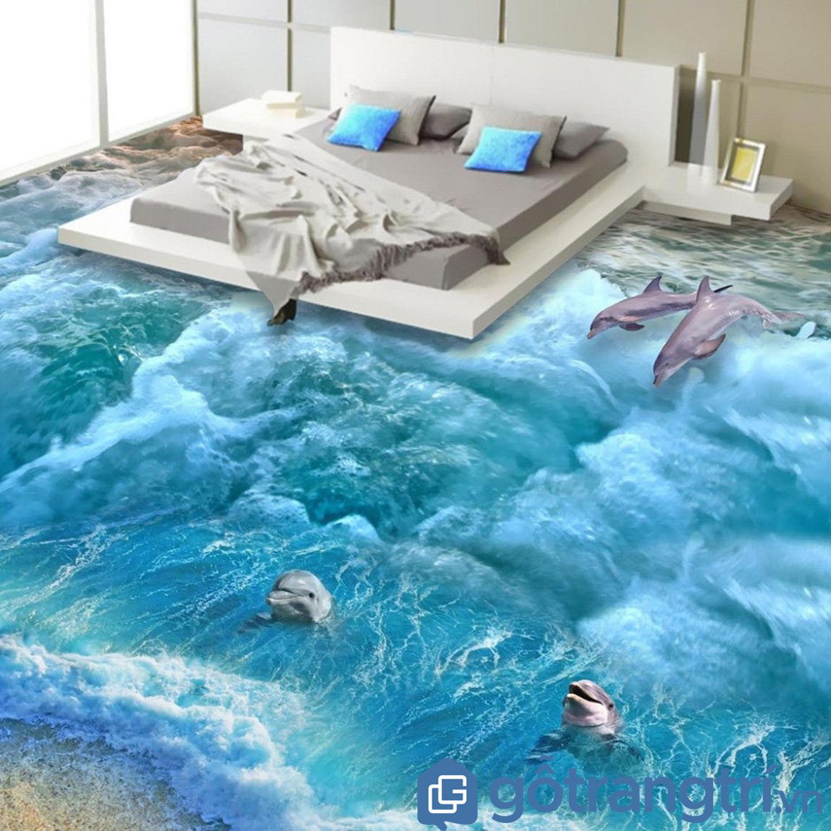 LÀM MỚI KHÔNG GIAN SỐNG BẰNG GẠCH 3D