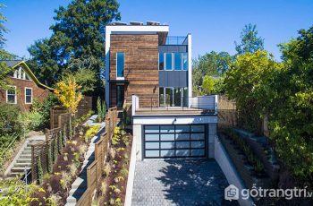 Ngắm nhìn thiết kế mở độc đáo trong ngôi nhà Xanh Ở Seattle