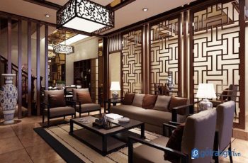 Vách hoa văn trang trí bằng vật liệu CNC - Xu hướng nội thất năm 2018