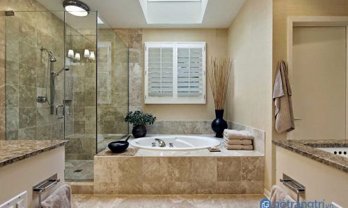 Tư vấn cách chọn chất liệu lát cho phòng tắm giúp tăng hiệu ứng