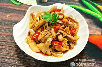 Chế biến món dạ dày ngâm sả ớt dai giòn sần sật ngon mê li
