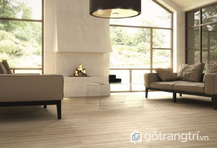 Bất ngờ gạch lát giả gỗ làm thay đổi toàn bộ diện mạo ngôi nhà | Gỗ Trang Trí