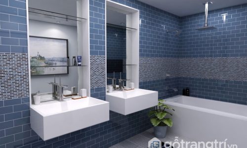 Gạch subway - Sự quyến rũ cho không gian phòng tắm với đủ sắc màu