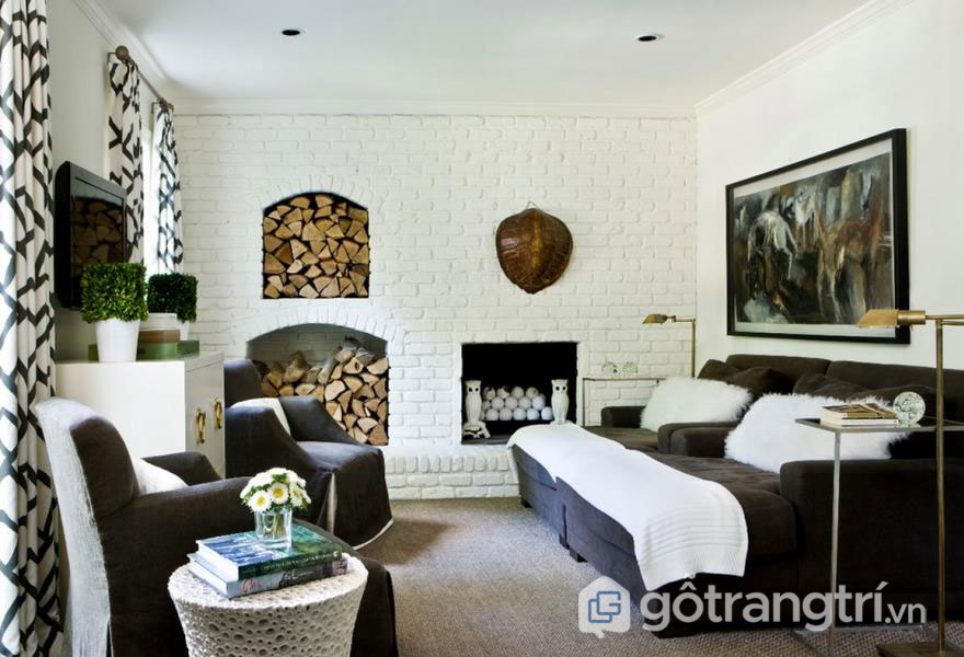 NGẤT NGÂY VỚI MẪU GẠCH TRẮNG TRONG TRANG TRÍ NỘI THẤT NHÀ Ở &MDASH; GỖ TRANG TRÍ