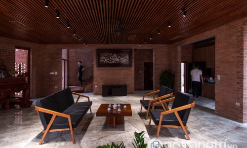 Bất ngờ với không gian đẹp của ngôi nhà Mộc ngoại thành Hà Nội