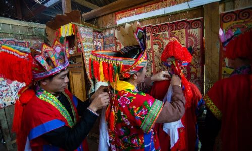 Độc đáo lễ cấp sắc của người Dao Tiền ở Sơn La 