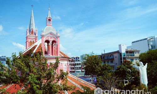 Kiến trúc nhà thờ Tân Định - Nhà thờ hơn 100 tuổi ở Sài Gòn