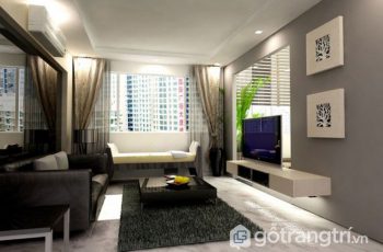Cách chọn và treo mẫu rèm cửa sổ sáng bừng không gian phòng khách