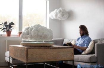 Trang trí phòng khách bay bổng bằng cách sử dụng đám mây nhân tạo